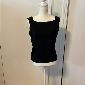 Elegant Black Dana Bachman Sleeveless Top